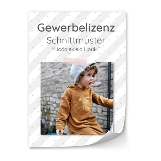 Gewerbelizenz - Hoodiekleid Houki