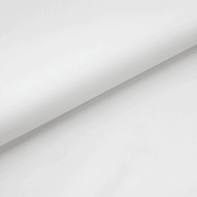Popeline - dünner Baumwollstoff - Weiß