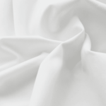 Popeline - dünner Baumwollstoff - Weiß