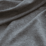 French Terry - dünner Sweatshirtstoff - Dunkelgrau meliert