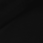 French Terry - dünner Sweatshirtstoff - Schwarz