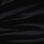 French Terry - dünner Sweatshirtstoff - Schwarz