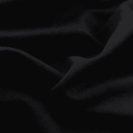 French Terry - dünner Sweatshirtstoff - Schwarz