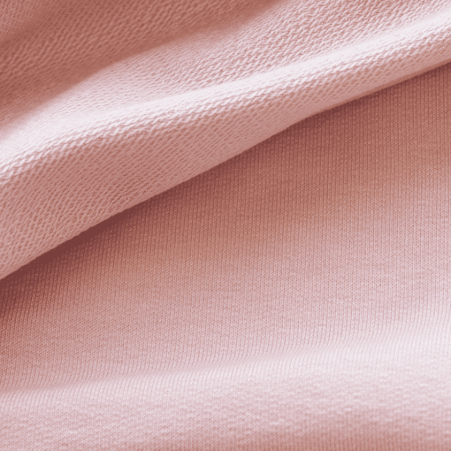 French Terry - dünner Sweatshirtstoff - zartes Altrosa