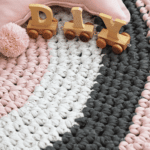 Gehäkelter runder Teppich - Anleitung