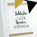 Canvas-Bild mit Posterleisten - Anleitung