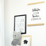 Canvas-Bild mit Posterleisten - Anleitung