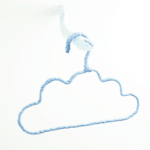 Kleiderbügel Wölkchen - Anleitung & Vorlage