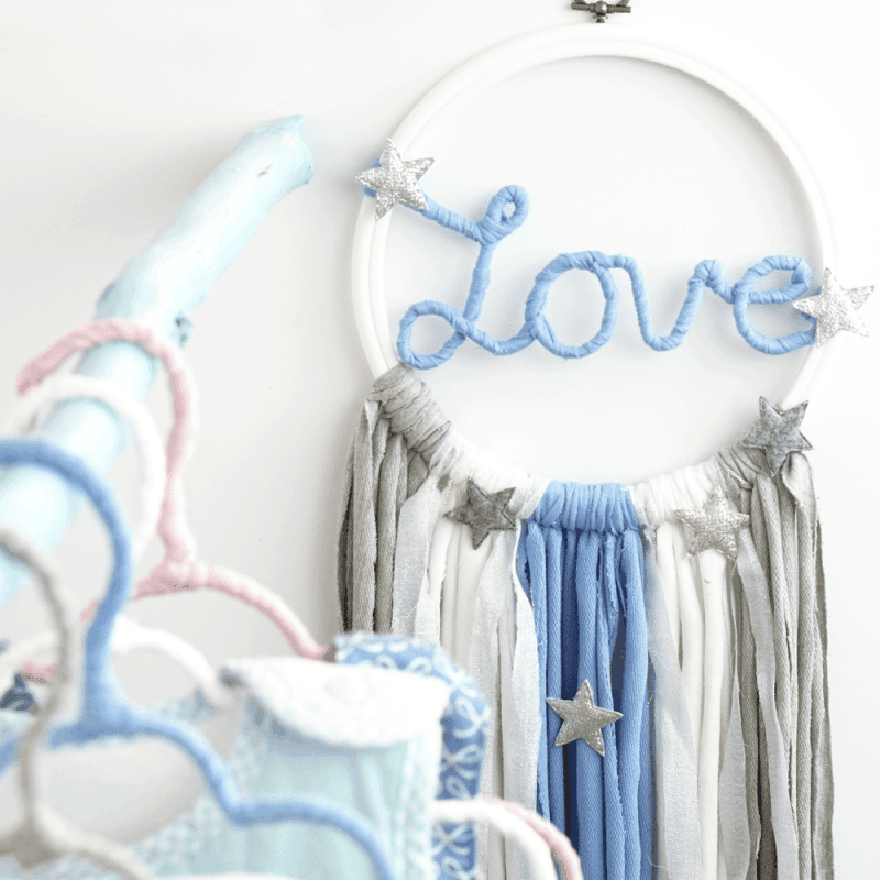 Traumfänger - Anleitung & Vorlage - DIY Stoffe