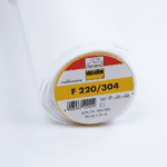 Bügelvlies - F220 fixierbar 90 cm weiß