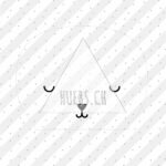 Für alle, die nicht gern sticken, gibt es hier das Gesicht für die Häschen Tilda & Tim als Plottermotiv zum Download.