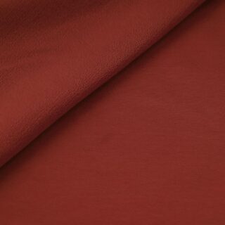 French Terry - dünner Sweatshirtstoff - Rost
