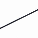 Baumwollkordel - 6 mm - schwarz