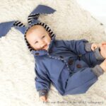 French Terry Smoky Jeansblau