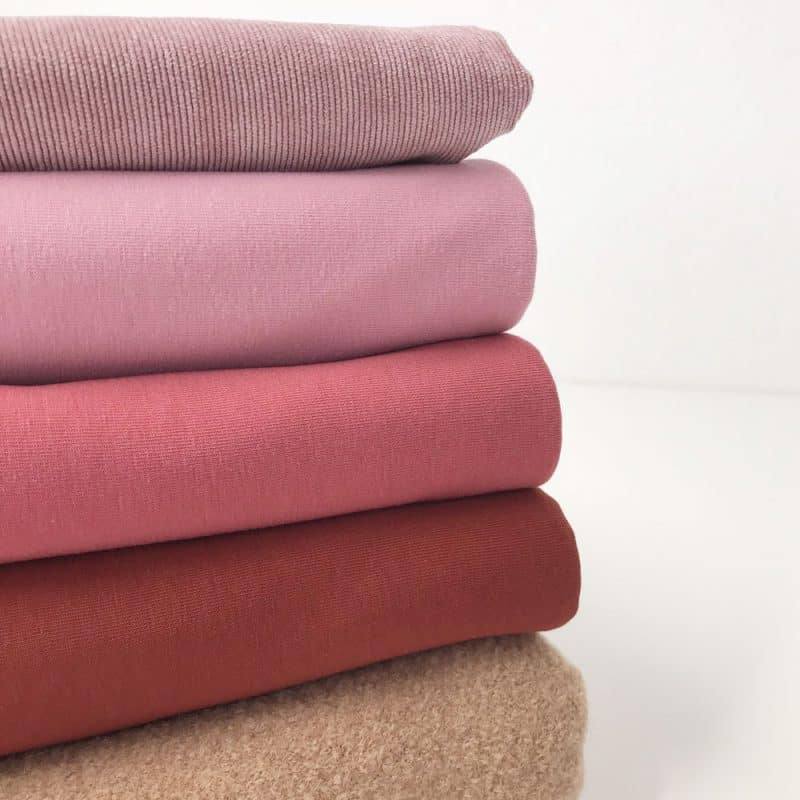 Single Jersey Zimt Beere DIY Stoffe