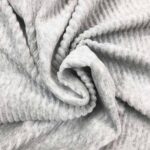 Kuschelrip Jersey Hellgrau meliert