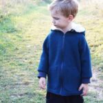 Mantel Mika und Mila Reißverschluss einnähen