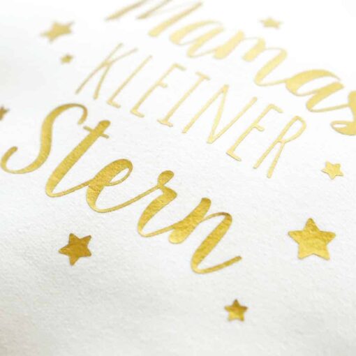 DIY Stoffe - Stern Kissen