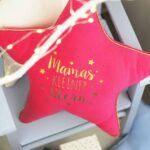 DIY Stoffe - Stern Kissen