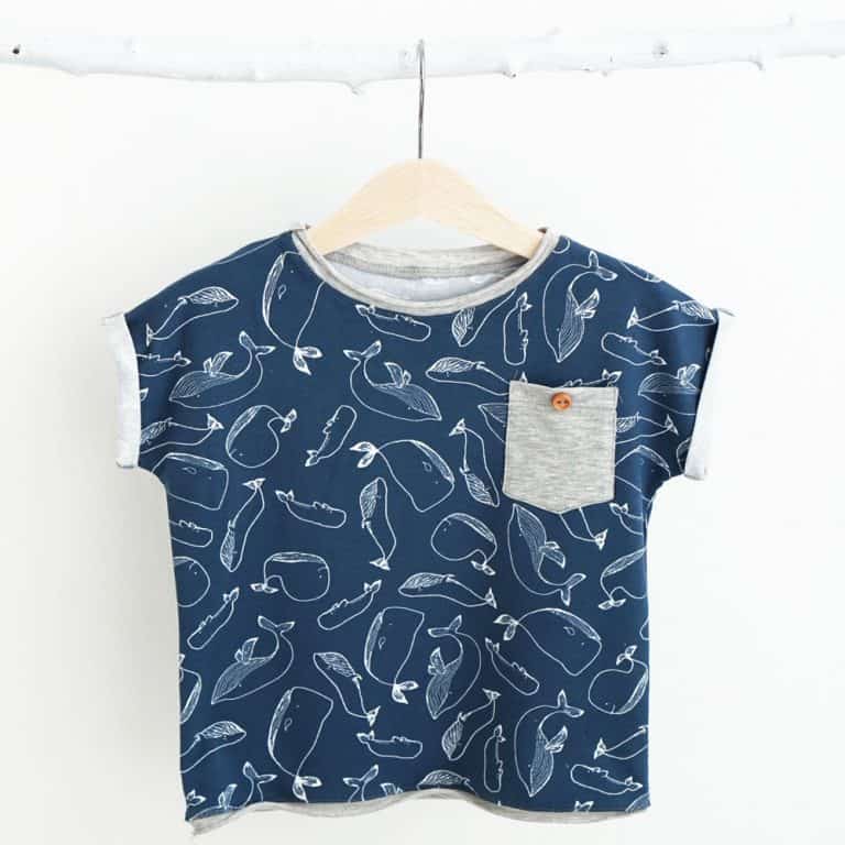 Shirt Finn Anleitung & Schnittmuster DIY Stoffe