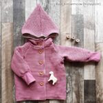 Waffelpique Altrosa - Mantel Mika