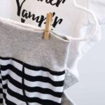 Single Jersey – Schwarz/Weiß gestreift