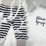 Single Jersey – Schwarz/Weiß gestreift