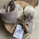 Musselin Goldpünktchen - Dusty Sand