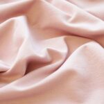 French Terry - dünner Sweatshirtstoff - Helles Lachs-Altrosa