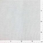 Single Jersey - Weiß mit kleinen altmintgrünen Streifen