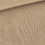 Rippenjersey - Camel Beige