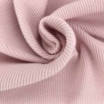 Rippenjersey - Zartes Altrosa