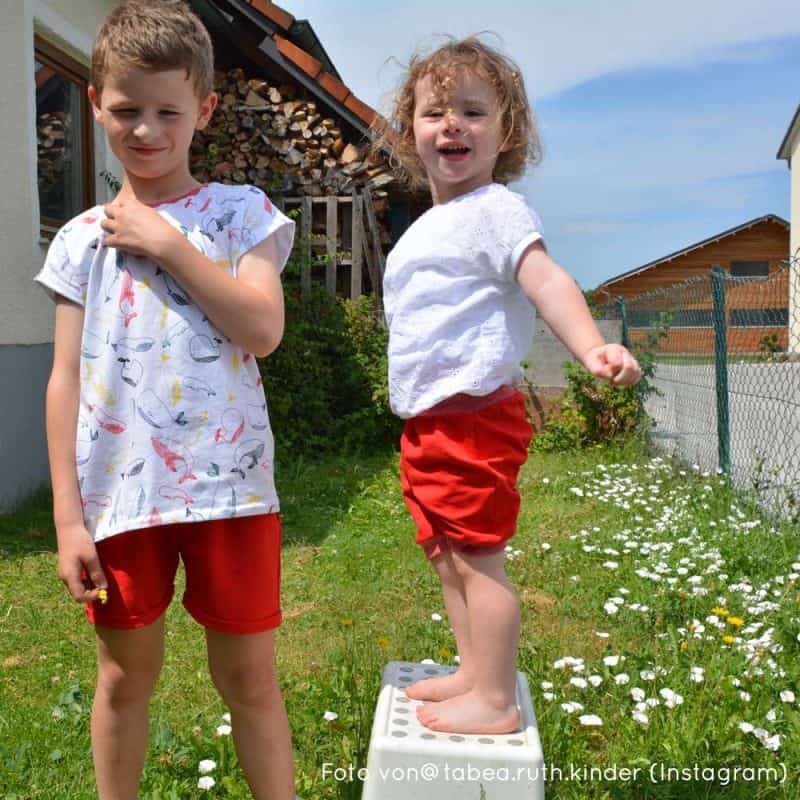 Shirt Finn Anleitung & Schnittmuster DIY Stoffe