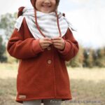 Mantel Mika in Walk Rost Orange