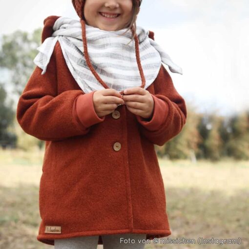 Mantel Mika in Walk Rost Orange