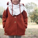 Mantel Mika in Walk Rost Orange