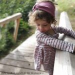 Single Jersey - Cats Light Rose gestreift