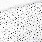 Single Jersey - Mini Dots Cremeweiß