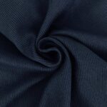 Rippenjersey - Dunkelblau