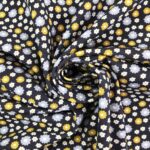 Single Jersey - Millefleur Anthrazit