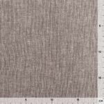 Leinen-Baumwollgemisch - Fischgrat Braun