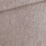 Leinen-Baumwollgemisch - Fischgrat Braun