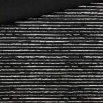 Single Jersey - Mini Pinselstreifen Schwarz