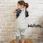 DIY Stoffe Outfit - Latzhose Maxi