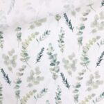 Popeline - Eukalyptus Warmweiß