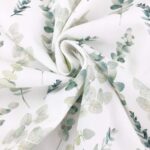 Popeline - Eukalyptus Warmweiß