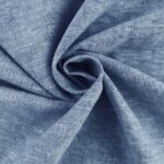 Leinen-Baumwollgemisch - Melange Dunkelblau