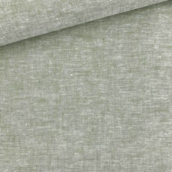 Leinen-Baumwollgemisch - Melange Helle Olive
