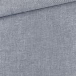 Baumwollstoff - Dunkelblau Melange