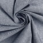 Baumwollstoff - Dunkelblau Melange